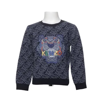 Sweatshirt (Blau, Mehrfarbig) von Kenzo Kids Polyamid, Viskose, Wolle