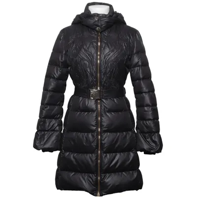 Down coat (Black) from Versace Collection Down, Polyester