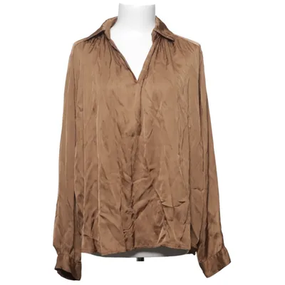 Bluse (Brun) Silke, Viscose