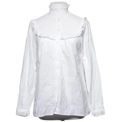 Blouse (Wit) van Daniel Duval Katoen