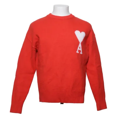Pull-over (Rouge, Blanc) de AMI Laine
