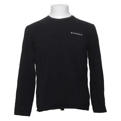 Lange mouwen shirt (Zwart) van McKenzie Katoen