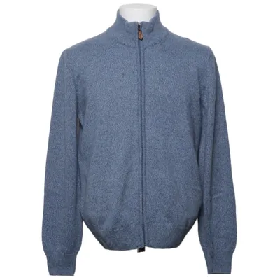 Cardigan (Bleu, Gris) Polyamide, Laine