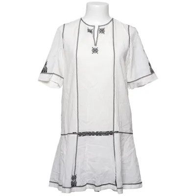 Dress (White, Black) from Isabel Marant Étoile Cotton, Polyester, Viscose