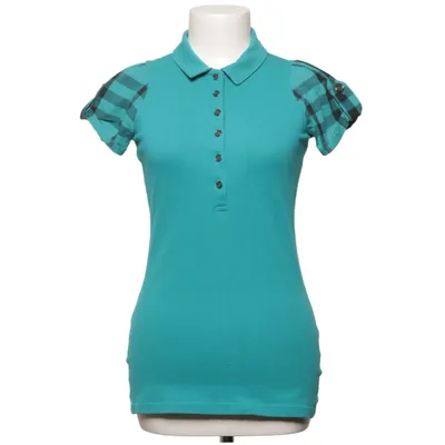 Polo (Turquoise) de Burberry Brit Coton, Élasthane