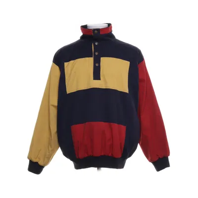 Sweatshirt (Blue, Multicolored) from Bison Club Acrylic, Cotton, Polyester, Wool