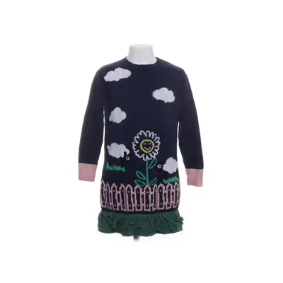 Jurk (Blauw, Meerkleurig) van Stella McCartney Kids Katoen, Wol