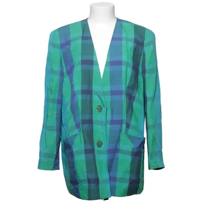 Blazer (Grøn, Blå) fra Givenchy Linned, Viscose