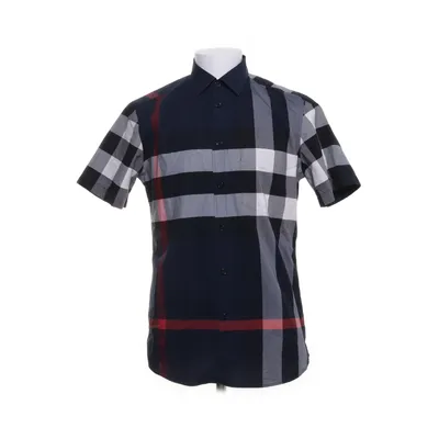 Short sleeve shirt (Blue, Gray, Red) from Burberry Cotton, Elastane