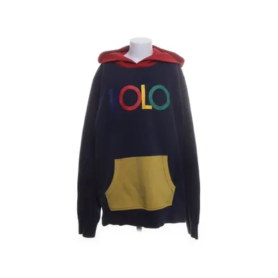 Hoodie (Blue, Multicolored) from Polo Ralph Lauren Cotton, Polyester