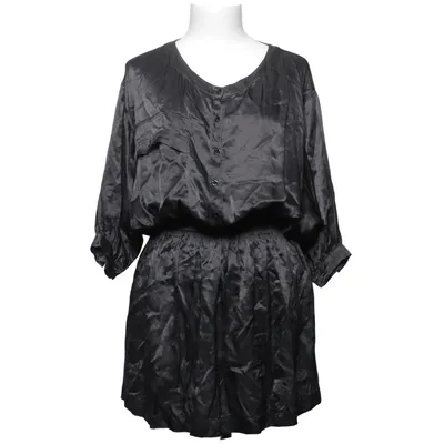 Robe (Noir) de Thomas Burberry Soie
