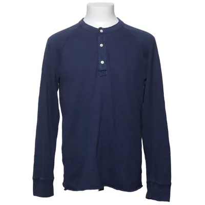 Henley shirt (Blauw) van Polo Jeans Company Ralph Lauren Katoen