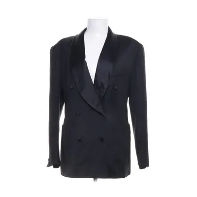 Smoking blazer (Zwart) van Kenzo Zijde, Wol
