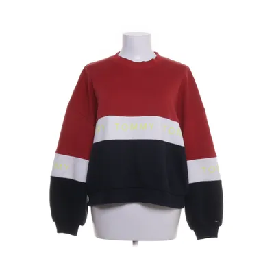 Collegetröja (Röd, Flerfärgad) från Tommy Hilfiger Jeans Bomull, Polyester