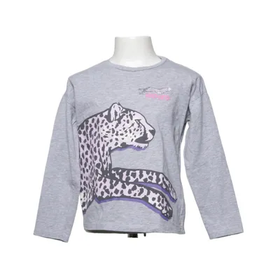 Long sleeve T-shirt (Gray) from Kenzo Kids Cotton