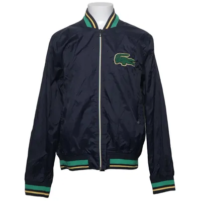 Bomberjakke (Blå, Flerfarvet) fra Lacoste Live Polyamid, Polyester