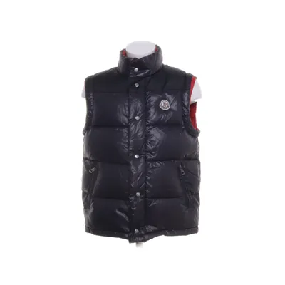 Dunväst (Svart, Röd) från Moncler Dun, Fjädrar, Polyamid