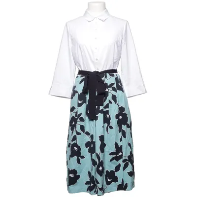 Blousejurk (Wit, Blauw, Zwart) van Vera Mont
