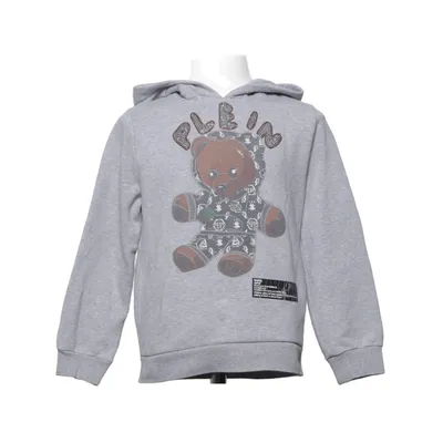 Hættetrøje (Grå) fra Philipp Plein Junior Bomuld, Elastan