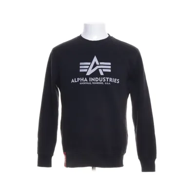 Collegetröja (Svart) från Alpha Industries