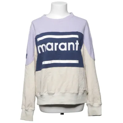 Sweatshirt (Blå, Beige, Flerfarvet) fra Isabel Marant Étoile Bomuld, Polyester, Viscose