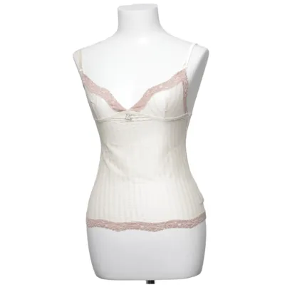 Pyjamatop (Wit, Beige) van Dolce & Gabbana Underwear Elastaan, Polyamide