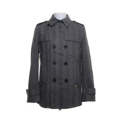Skepparkavaj (Grå) från Thomas Burberry Polyester, Ull, Polyamid