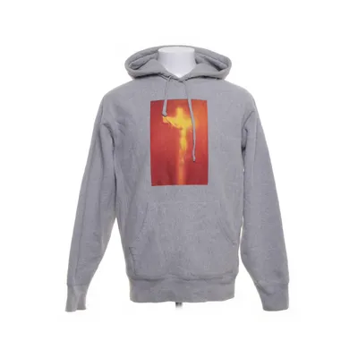 Hættetrøje (Grå) fra Supreme Bomuld, Polyester