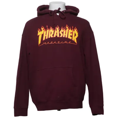 Sweat à capuche (Violet) de Thrasher Coton, Polyester