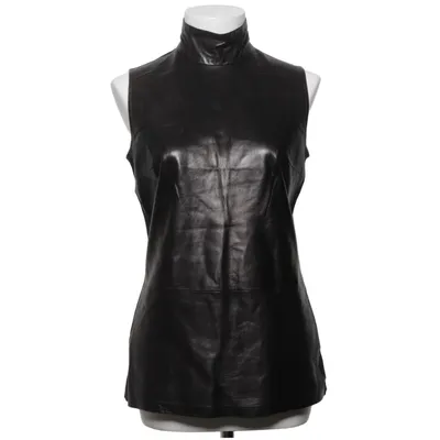 Top (Black) from Gucci Cotton, Leather