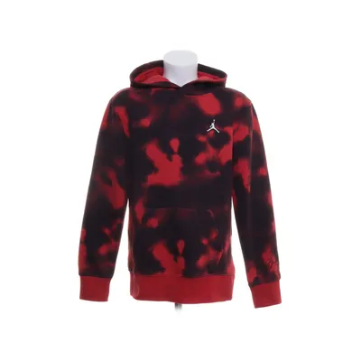 Huvtröja (Röd, Svart) från Jordan Bomull, Polyester