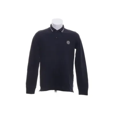 Rugby shirt (Blauw) van Stone Island Junior Katoen, Elastaan