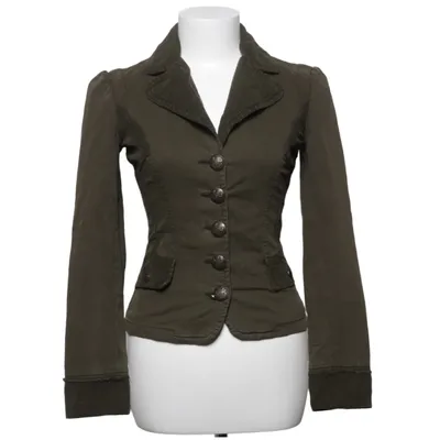Blazer (Green) from Dolce & Gabbana Acetate, Cotton, Polyester