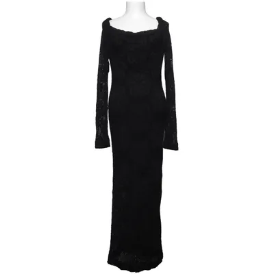 Robe longue (Noir) de Vivienne Westwood Élasthane, Polyester, Viscose