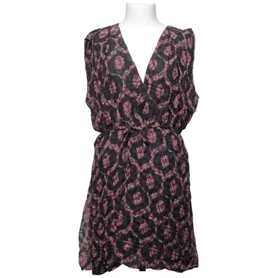 Robe (Noir, Multicolore) de Isabel Marant Soie, Viscose
