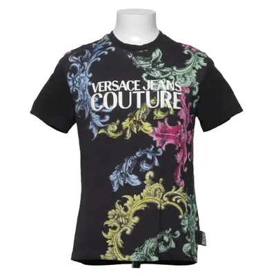 T-shirt (Sort, Flerfarvet) fra Versace Jeans Couture Bomuld