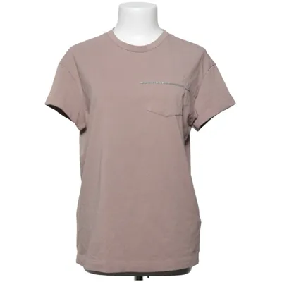T-shirt (Beige) fra Brunello Cucinelli Bomuld