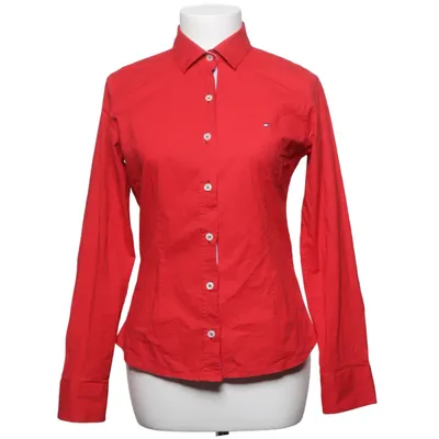 Chemise (Rouge) de Tommy Hilfiger Denim Coton, Élasthane