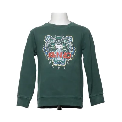 Collegetröja (Grön) från Kenzo Kids Bomull, Polyester