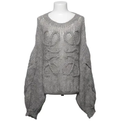 Pull-over (Gris) de Loewe Mohair, Polyamide, Laine