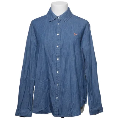 Denim blouse (Blauw) van Jonas Nielsen Katoen