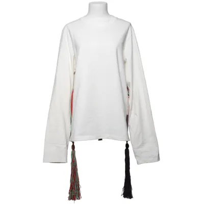 Langarmshirt (Weiß) von Jil Sander Baumwolle