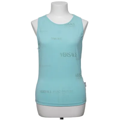 Tank­top (Blau) von Versace Jeans Couture Elasthan, Polyester