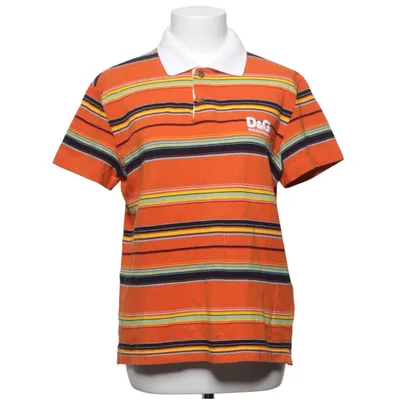 Poloshirt (Oranje, Zwart, Geel, Blauw) van Dolce & Gabbana Katoen