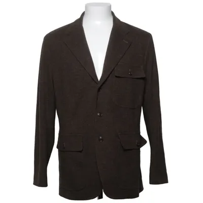 Blazer (Marron) de Polo Ralph Lauren Coton, Polyester, Laine