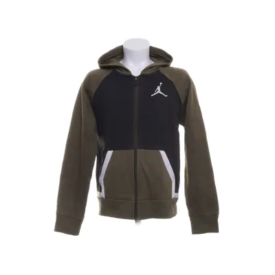 Huvtröja (Grön, Svart) från Jordan Bomull, Polyester