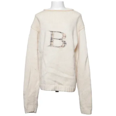 Strickpullover (Beige) von Burberry Wolle