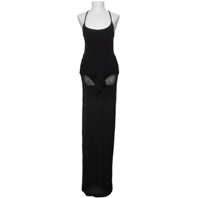Maxi jurk (Zwart) van Jacquemus Elastaan, Polyamide, Viscose