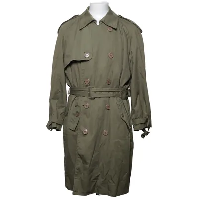 Trench-coat (Vert) de Yves Saint Laurent Acétate, Acrylique, Polyamide
