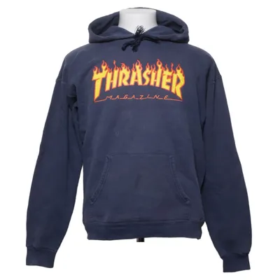 Capuchon sweater (Blauw) van Thrasher Katoen, Polyester